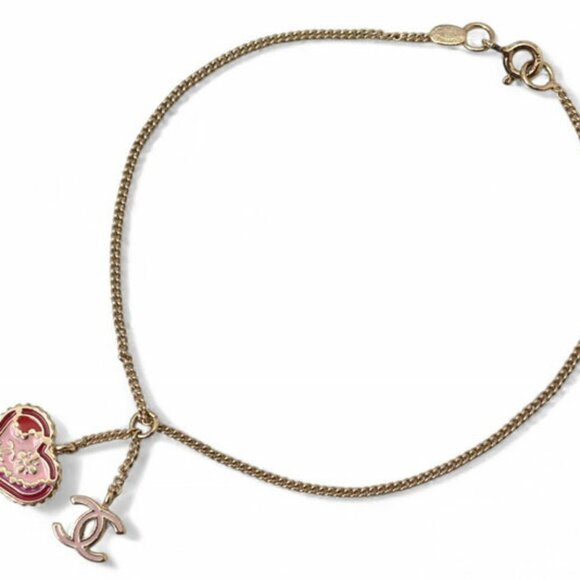 CHANEL Rose Gold Charm Bracelet - Picture 2 of 6